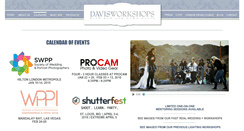 Desktop Screenshot of davisworkshops.com